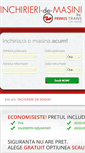 Mobile Screenshot of inchirieri-de-masini.eu
